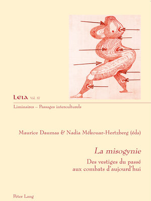cover image of La misogynie